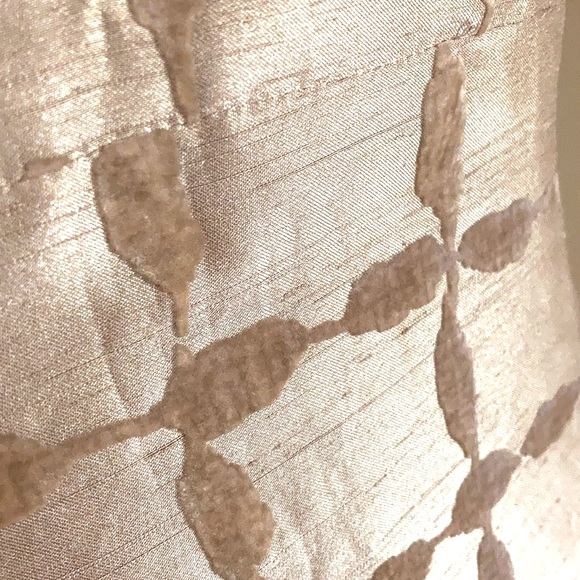 50’s style shift dress 🔳velvet embossed checker print SIZE 8 Relaxed fit - Picture 3 of 9